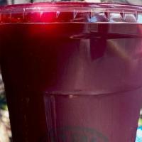 Frozen Passion Sangria · Delicious Frozen Passion Juice Sangria Made in-house (Must be 21 or older, ID required)