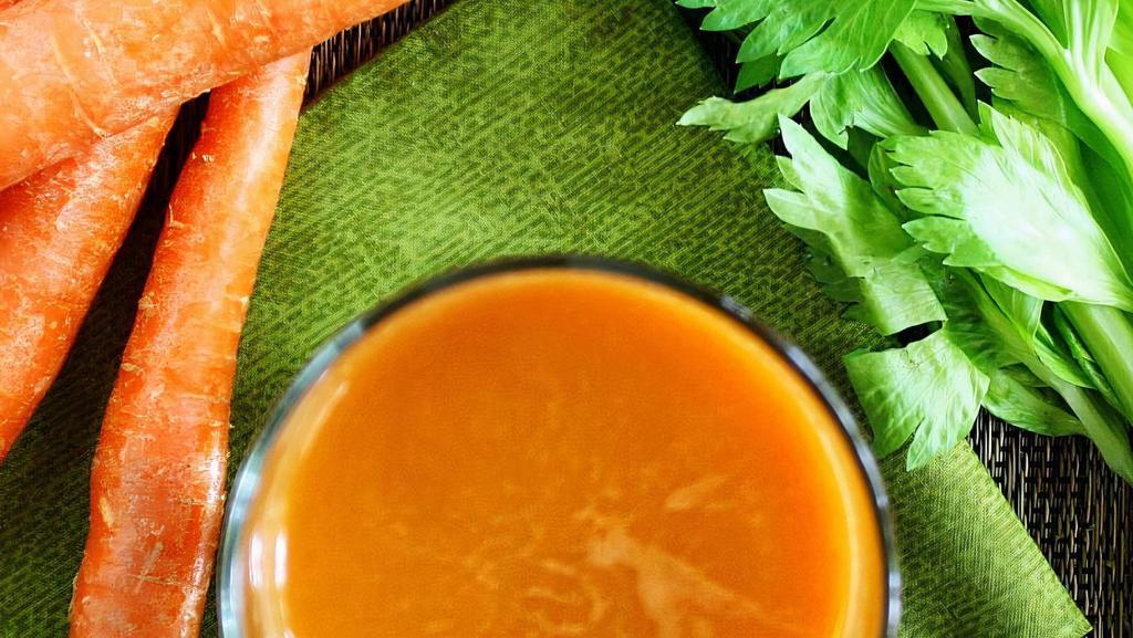 Blood Pressure Juice · Carrot, Cucumber, Spinach, & Celery