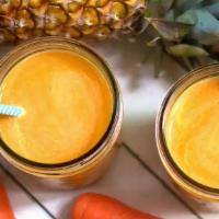 Cold Killer Juice · Carrot, Pineapple, Ginger, Garlic, & Lemon