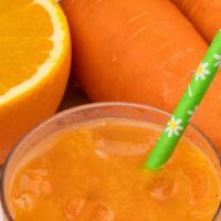 Allergy Relief Juice · Bee Pollen, Vitamin C, Carrot, Orange, Lemon, & Honey
