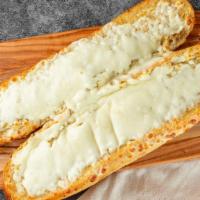 Garlic Bread · Italian bread baked with garlic, olive oil and seasonings.