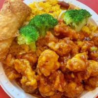 General Tso'S Chicken Lunch Special · Hot and spicy. Deep fried with sweet and spicy sauce.