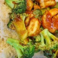 Shrimp With Broccoli Lunch Special · Shellfish.