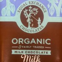 Equal Exchange Chocolate Bar · Organic and Fairly Traded . Choose From Milk; coconut milk or caramel