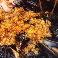 Black Mussels · Per pound.