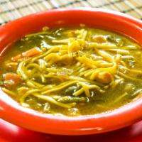 Soup Of The Day  · Varies Just Ask. Lentil, Garbanzo, Yellow Split Pea, Green Plantain, Mixed Sea Food, Vegetab...