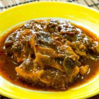 Rabo Encendido (Oxtail Stew) · Includes one rice choice and one side dish of your choice.