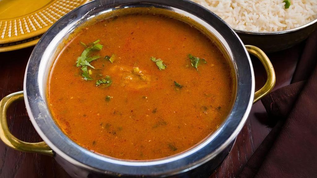 Goa Fish Curry · A Goan classic fish preparation with tamarind and coconut based gravy