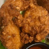 Chicken Wings · With sweet chili sauce or chili lime sauce.