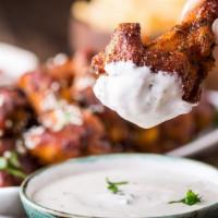 Blue Cheese Chicken Wings · Mouthwatering Blue Cheese Chicken wings fried to golden perfection. Served Hot & Crispy for ...