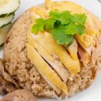 Eat’S Original · Boneless chicken and liver with fragrant herb rice, winter melon soup.