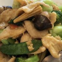 #85. Chicken With Mixed Vegetables / 什錦炒雞 · 