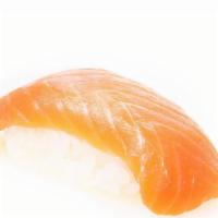 Smoked Salmon · Sashimi: thinly sliced raw fish
OR
Sushi: thinly sliced piece of raw fish over rice.