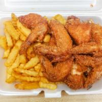 Fried Chicken Wings (4) · $1.50 extra for any kind of sauce