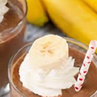 Nutella Dream Smoothie · Classic Nutella and fresh banana blended with non-fat vanilla yogurt.