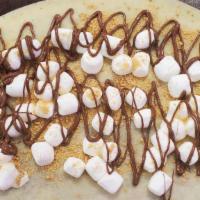 S'Mores Crepe · Nutella, Graham Crackers and marshmellows