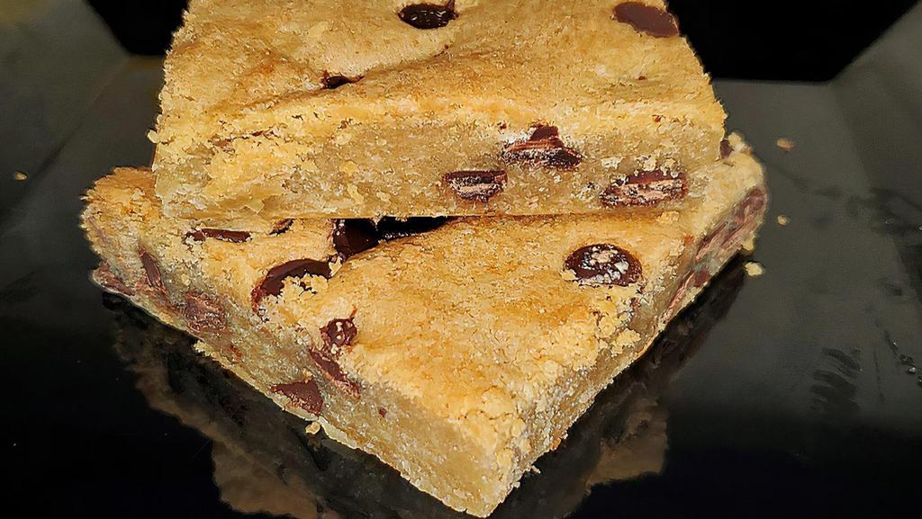 Chocolate Chip Bar · Chewy bar mixed with brown sugar and packed with chocolate chips