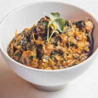 Lamb Saag · cooked with fresh spinach