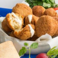 6 Falafel Balls · Our Traditional Mediterranean, Veterinarian Appetizer serves 6 Falafel Crispy Balls made fro...