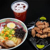 Combo · 1 choice of any appetizer
1 choice of any ramen 
(except R11, R12, R13)
1 choice of any bubb...