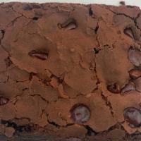 Warm Brownie · Warm Ghirardelli double dark chocolate brownie