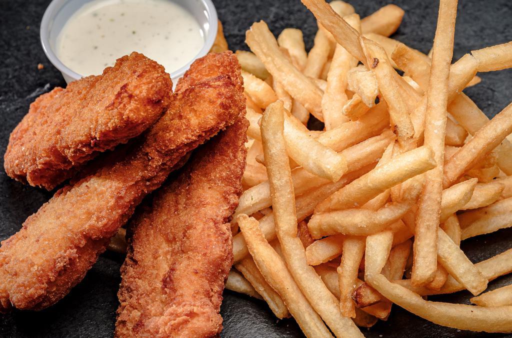 Chicken Tenders · 3 Chicken Tenders with French Fries