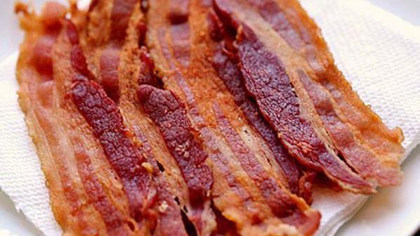 Side Bacon · Stripped Crispy Bacon