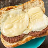 Sausage, Egg & Cheese Sandwich Breakfast · 