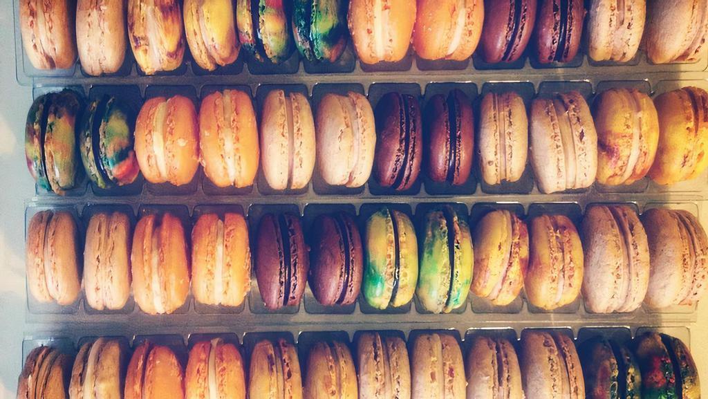 Macarons · All natural, no food colorings added. All fillings made in house.