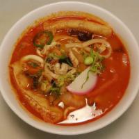 Seafood Soup · Assorted fish with vegetable.