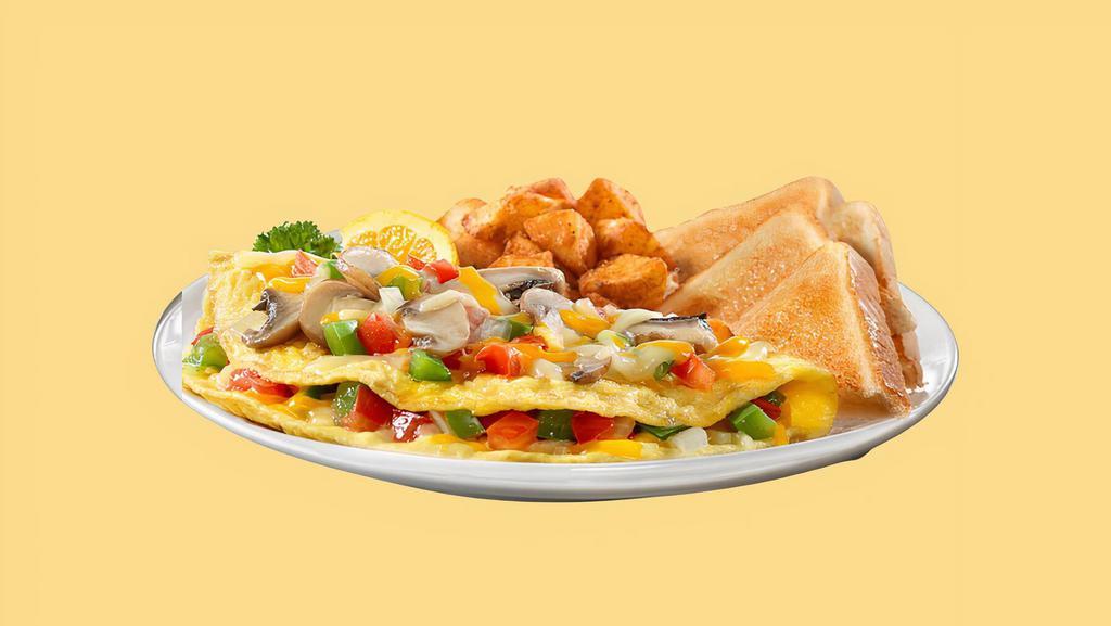  Bp02A. Western Omelette  · Ham, bell peppers and onions. Served with toast. Home fries & toast included.