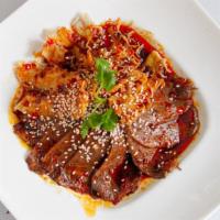 Ox Tongue And Tripe With Spicy Pepper Sauce · Hot and Spicy.