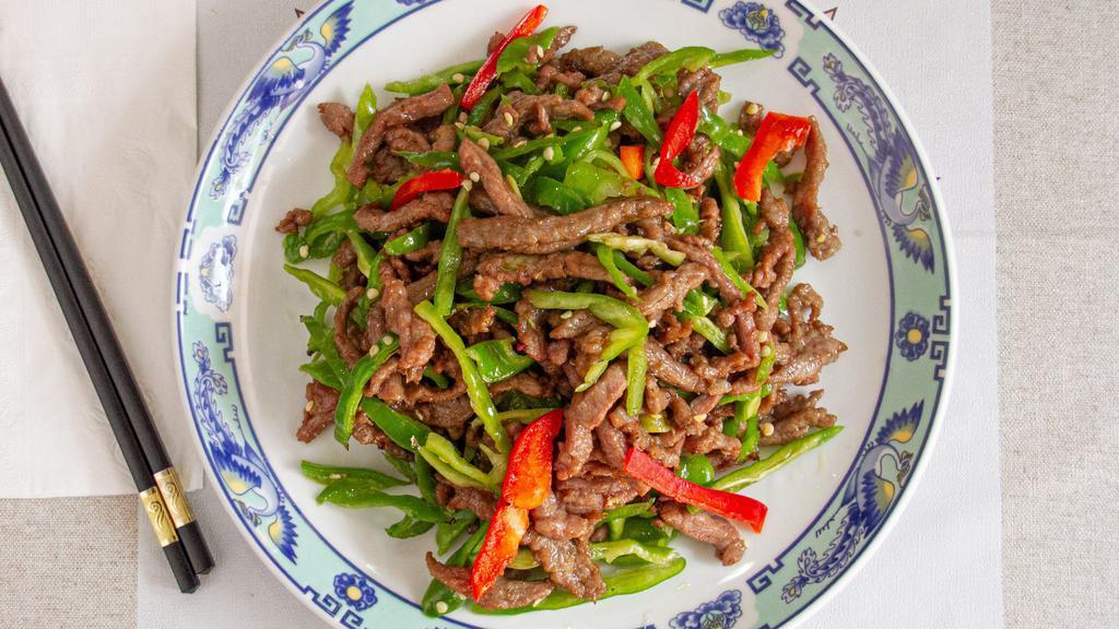 Sauteed Shredded Beef · Hot and Spicy.