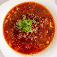Braised Sliced Beef With Chili Sauce · Hot and Spicy.