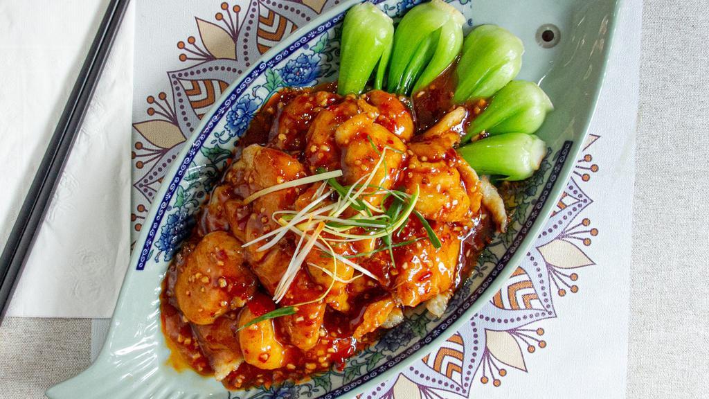 Fish Fillet With Hot Chili Pepper · Hot and Spicy.