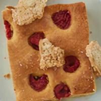 Raspberry-Almond Cake · (GF, VF)