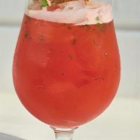 Chateau Rose · Grey Goose Strawberry & Lemongrass, Green Chartreuse, Mint
