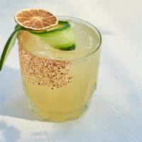 The Maggie · Espolon Tequila, St. Germain, Jalapeño, Lime, Cucumber
