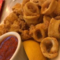 Fried Calamari · To golden brown, served with marinara sauce.