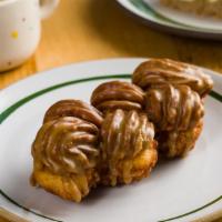 Maple Cruller · Fried, Yeasted Donut with a Maple Glaze