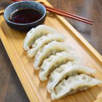 Steam Gyoza 6 Pieces · Steamed Japanese pork dumpling