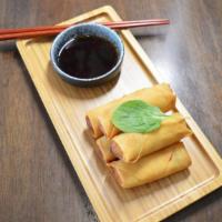Harumaki 5 Pieces · Japanese fried vegetable spring roll.