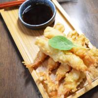 Shrimp Tempura 6 Pieces · battered and fried shrimp