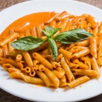 Penne Alla Vodka · Sauce with vodka (with or without chopped meat).