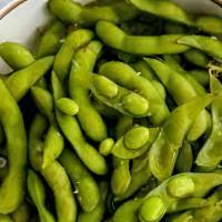 Edamame · Steamed Japanese soy beans with hint salt