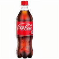 Soda 20Oz · pick one 
coke, diet coke
pepsi
sprite
ginger ale
fanta 
pineapple fanta
mountain dew 
brisk