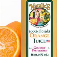 Fresh Squeezed Florida Orange Juice · Fresh Squeezed OJ.