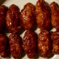 Honey Bbq Wings · 10 pc of Bell ＆ Evans wings in North Carolina styled BBQ sauce with tons of mesquite flavors...