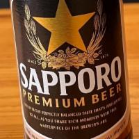 Sapporo Beer · Japanese beer
(Must be 21 years or older to purchase)