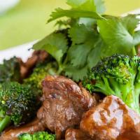 芥蘭牛 Beef With Broccoli · 